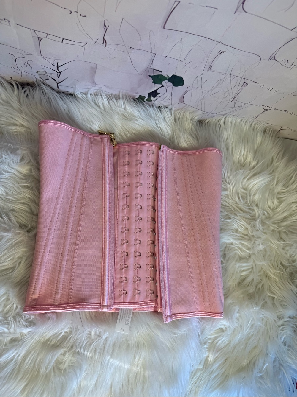 Pink Waist Trainer Corset Top - Unbranded